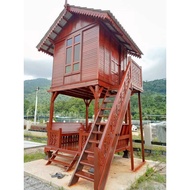 Gazebo 2 tingkat 8'×8' kaki dan sedia menerima tempahan mengijkut pilihan anda.