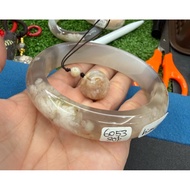 himura Sakura agate bangle