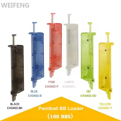 Paintball Tactical BB Loader 100 BBS Rounds Quick Loader Magazine Pouch for War Game Combat Hunting 