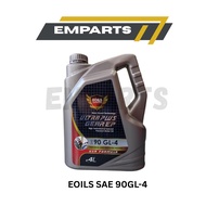 EOILS ULTRA PLUS GEAR OIL EP SAE 90GL-4 (4 LITER) MANUAL GEAR OIL LORI TRUCK