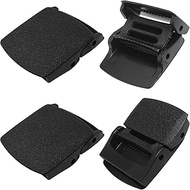 38cm Plastic Buckle 4PCS Black Nylon Canvas Web Belt Plastic Buckle for 1.4 inches to 1.5 inches (36