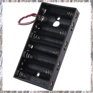 [Z F L U] New Plastic 8 X 1.5V AA 2A CELL Battery Holder Storage Box standard 12V Case With Lead Wir