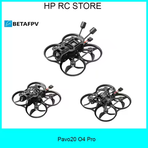 BETAFPV Pavo20 O4 Pro Brushless Whoop - 1104 7200KV Motor, F4 2-3S 20A AIO with ELRS/SBUS & O3 Air U