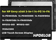 Replacement for HP Envy x360 2-in-1 14-fc 14-FA 14-fc0013dx 14-fc0023dx 14-FC0033DX 14-FA0018CA 14-f