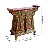 Wooden altar table entrance table side table decorative furniture offering table Buddhist altar cabinet