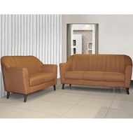 UTL S635 Designer 2+3 Sofa Set [Can Choose Water Resistance Fabric or Casa Leather] [Delivery in West Malasyia Only]