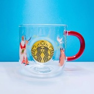 🐦‍🔥清倉特價🐹動物玻璃杯🦌 🌠絕版現貨💫 🌎 $200（原價$280） 🪻Starbucks Limited xmas animals glass mug 🐰cup mug coffee🕊️ 🍁星巴