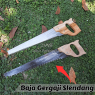 Gergaji Kayu Baja Super Kuat Dan Tajam - Gergaji Lokal Bahan Bekas Gergaji Selendang - Graji Slendang Anti Selip Anti Paku