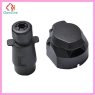 [lzdxwcke2] RV 7 Way  Plug Socket Signal Light Connector High Quality