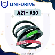 UNI DRIVE Industrial Mechanical CLASSICAL A TYPE V-BELTS  A21 A22 A23 A24 A25 A26 A27 A28 A29 A30 UN