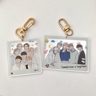 Kpop Polaroid Acrylic Keychain by Blablabla Studio