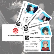 Jujutsu Kaisen ID Card Student Anime JJK