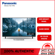 [FREE BUBBLE] PANASONIC TH-55MX650K 55 Inch LED 4K HDR Google TV with HDR Bright Panel, 4K Studio Co