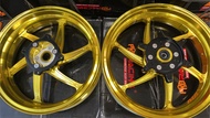 #ล้อแม็ก FORZA350 ADV350 งาน CNC Pro Racing ขอบ 3.50x15 / 4.00x14 ตรงรุ่นใส่ได้เลยไม่ต้องแปลง!! แถมฟ