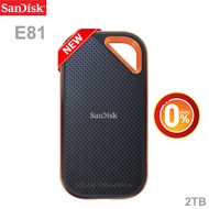 [ผ่อน 0%] SanDisk Extreme PRO Portable SSD 2TB ผ่อนนานสูงสุด 10 เดือน (SDSSDE81-2T00-G25) Up to 2000 MB/s Read &amp; Write Speeds เอสเอสดี พกพา แซนดิสก์ อุปกรณ์สำรองข้อมูล เก็บข้อมูล ฮาร์ดดิสก์ภายนอก รับประกัน 5 ปี Synnex