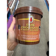 พร้อมส่ง Tulip Dark Chocolate Easy Glaze 1 Kg ผลิตภัณฑ์สำหรับ เคลือบหน้าขนม รสช็อกโกแลต / Matcha / T
