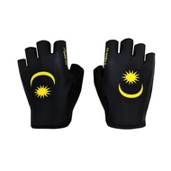 🔥Ready Stock🔥iSports Malaysia National Team Cycling Glove Padded Glove Road bike Mountain bike Cycli