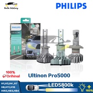 Philips Ultinon Pro5000 HL LED Car lamps LED Auto Bulb H1 H3 H4 H7 H8 H11 H16 HB3 HB4 HIR2 5800K White +160% More Bright Headlight 15W High Low Beam