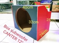 Box subwoofer mobil canter 12 inch