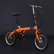 Sanhe Horse Foldable-Inch Women's Adult Model Variable Speed Double Disc Brake Small Men's Student Children's Lightweight Bicycle