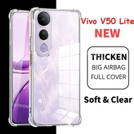 For Vivo V50 Lite Vivo V50 Clear Shockproof Phone Case For Vivo V50 V 50 Lite V50Lite V 50 Lite 4G 5