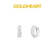 Goldheart Arden White Gold Hoop Earrings / Goldheart Arden Rose Gold Hoop Earrings