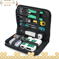 Network Cable Repair Tool Kit Set Rj45 Rj11 Cat6 Cable Tester Test Crimper Crimping Maintenance Stripper Tool Kit ncsqqkjyx