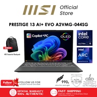 MSI Prestige 13 AI+ Evo A2VMG-044SG / Copilot+ PC / Intel Core Ultra 9 processor 288V / 0.99 kg