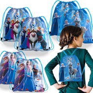 STRING BAG BACKPACK FROZEN ANNA ELSA DRAWSTRING BAG