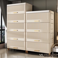 YICHANG Storage Cabinet Storage Box Living Room 50cm 60cm 75cm White Drawer Cabinet Organizer Furnit