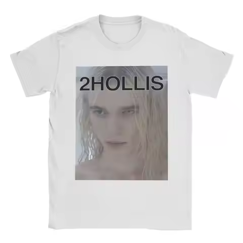 Copy of Copy of 2HOLLIS T Shirts Men's Pure Cotton Fashion T-Shirt Round Neck Tee Shirt Short Sleeve
