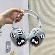 Kawaii  Korea Coal Ball Panda Protective Cover For Airpods Max Earphone Case Soft Silicon For Apple Airpods Max Headphone
