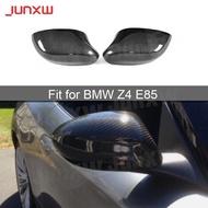 Carbon Fiber Car Mirror Cover Trims Bodykit Car Styling for BMW Z4 E85 2002-2008 Side View Mirror Co