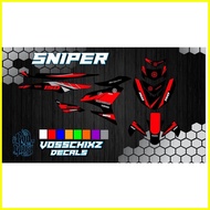 ♞,♘Decals, Sticker, Motorcycle Decals for Yamaha Sniper 150, 041