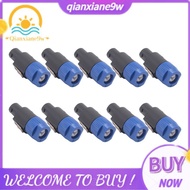 10PC 4Pin NL4FC Speaker Connector Ohm Plug Speaker Audio Cable Adapter Twist Lock 4Pin Speakon Femal