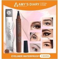 Amy's Diary My 4 - Tip Brown Eyebrow Waterproof Eyebrow Pencil