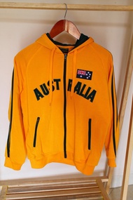 Jaket Hoodie Hoxley Australia Polyester Kuning Hijau