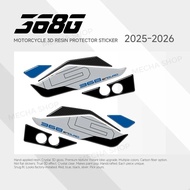 368G Accessories Handguard Fairing Decorative Sticker 3D Handguard Protection Sticker Kit For Zontes