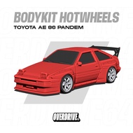 Hotwheels Bodykit TOYOTA AE 86 Sprinter Trueno Pandem