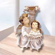 Angel Pillar Book Statue 23cm Right M29/8 (9557) - Angel Statue - Angel Statue - Grave Statue