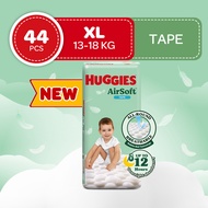 Huggies AirSoft Tape Diapers XL- 44 pcs
