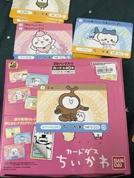 日本BANDAI Chiikawa 收藏卡（獨角仙 小甲蟲 吉伊 chii ）