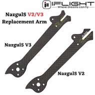 1Pc iFlight Nazgul5 V2/V3 5mm Replacement Arm (Optional) MX3238-Arm