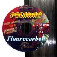 Leader Pelawan FC Leader Flourocarbon Murah Senar Pancing Kaku Anti Keriting
