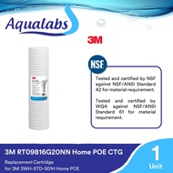 3M Home POE RT09B16G20NN CTG Water Filter System Replacement Cartridge (Home POE 3WH STD S01H) / Aqu