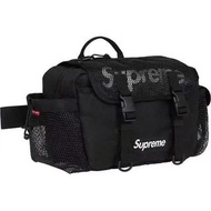 Supreme 20SS網面機能工裝腰包 潮人必備百搭大容量多隔層可斜挎胸包|