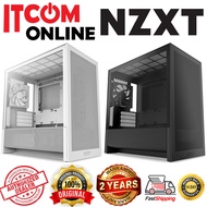 NZXT H3 FLOW 2025 TG MATX CASING (CC-H31FB-01/CC-H31FW-01) BLK/WHT