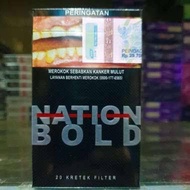 Rokok Nation Bold isi 20 kretek filter
