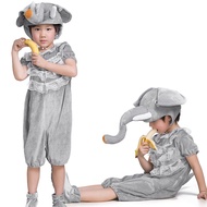 ชุดการแสดงเด็ก Lion King ชุดสัตว์ป่าฤดูร้อนสำหรับโรงเรียนประถมศึกษา ชุดการแสดงบนเวที เสื้อผ้าเด็ก ชุ