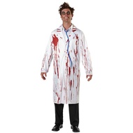 Halloween Masquerade Haunted House Horror Dress Up Zombies Adult Nurse Surgical Doctor Costume cospl
